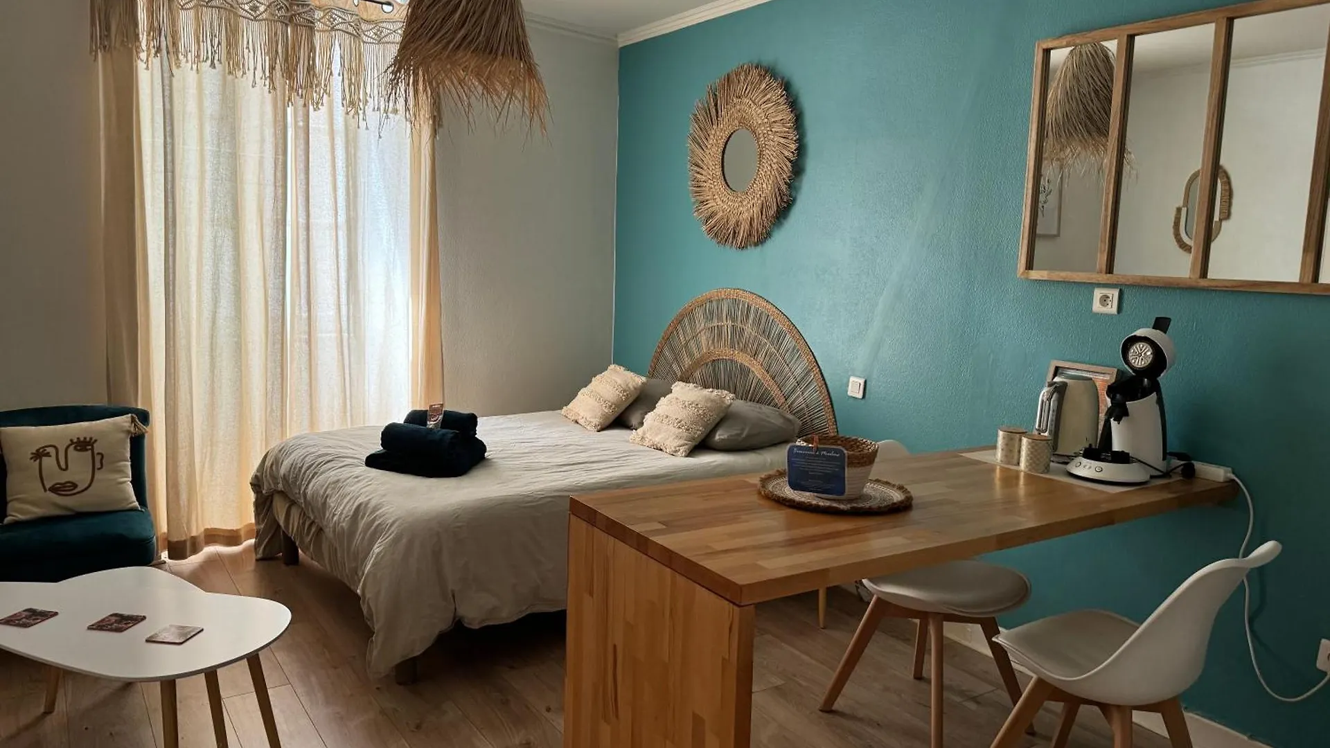 아파트 Studio Boho-Chic En Centre Ville 물랭 프랑스
