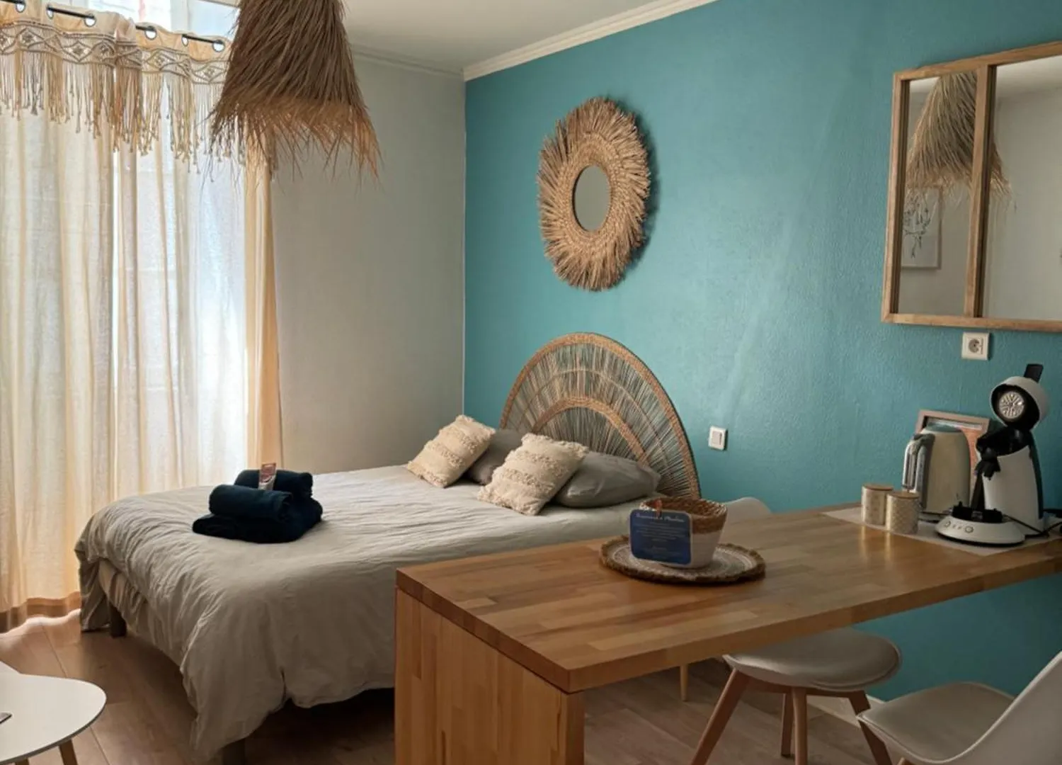Studio Boho-Chic En Centre Ville 물랭 아파트