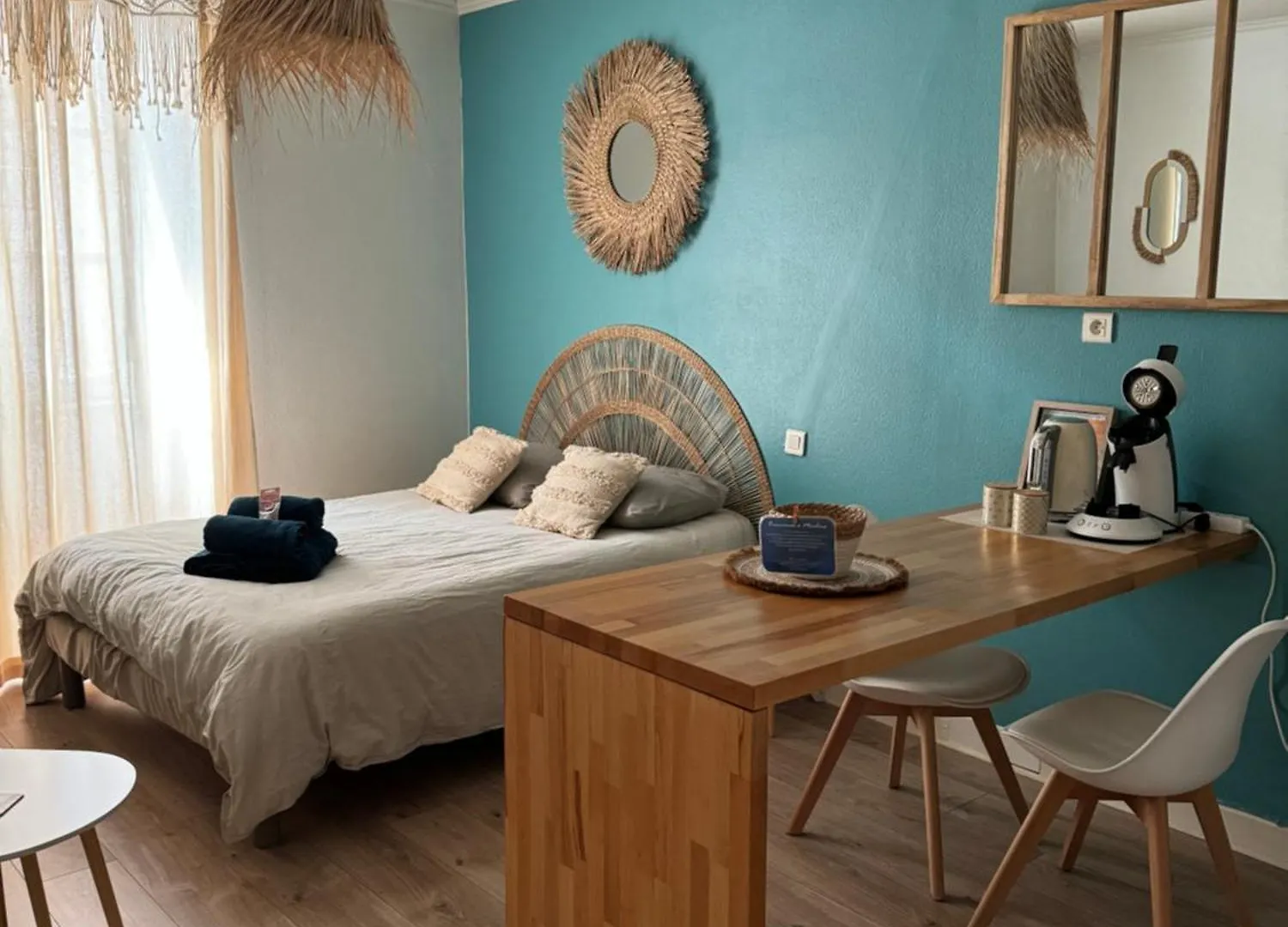 아파트 Studio Boho-Chic En Centre Ville 물랭